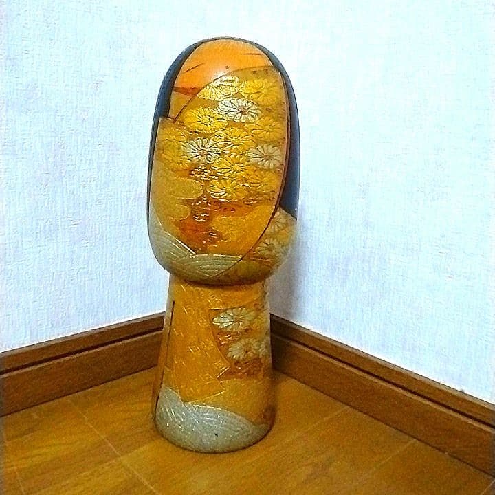 内閣総理大臣賞受賞作家 関口としお作創作こけし 大型こけし 昭和レトロ