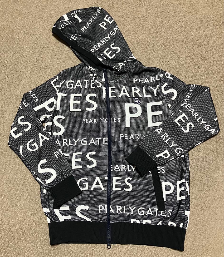 PEARLY GATES ロゴプリントジャケット