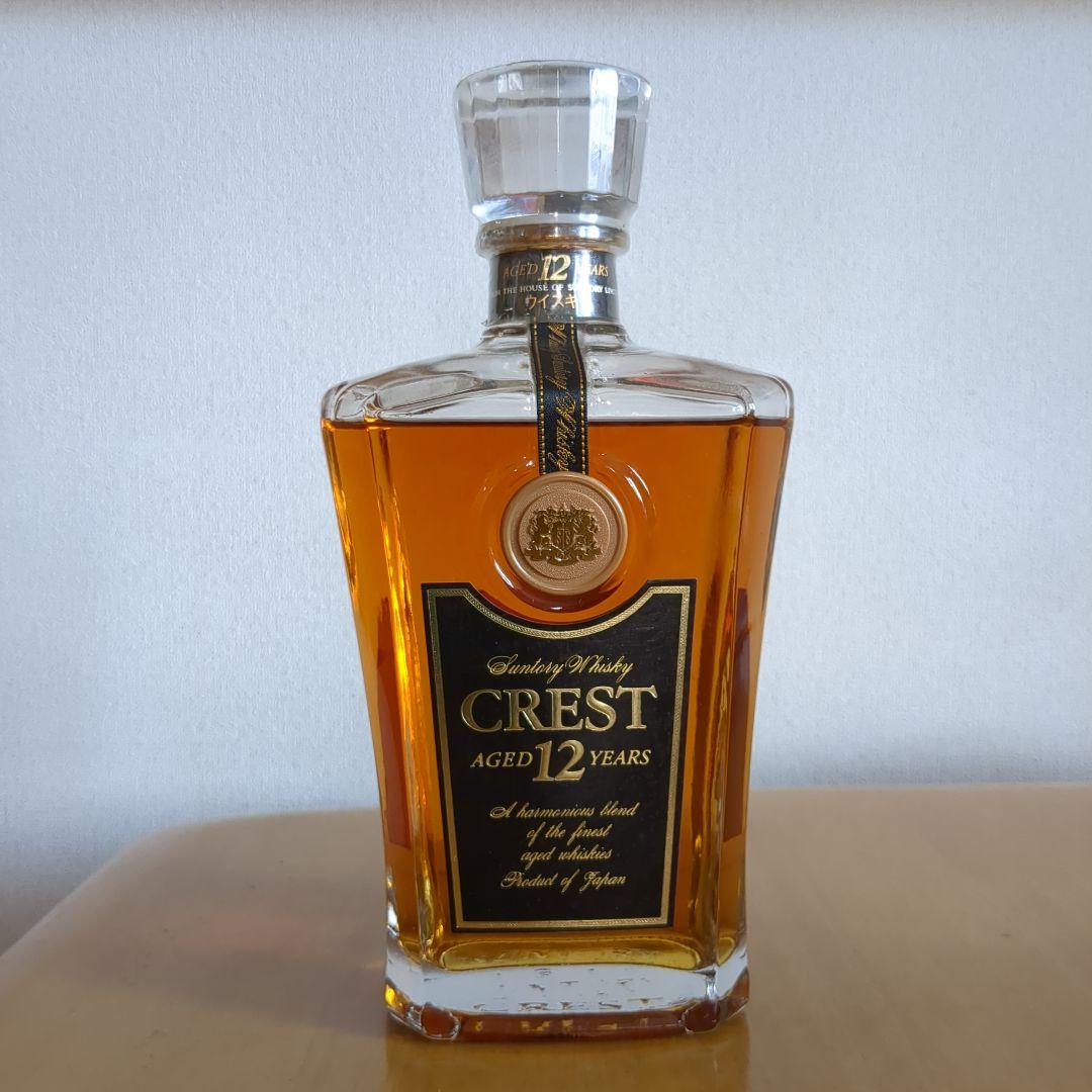 サントリーウイスキー CREST 12年 700ml　「古酒」