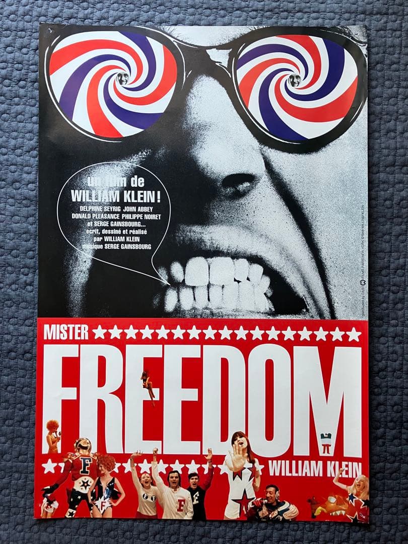 Mister Freedom ウィリアム・クライン　ポスター　49×73