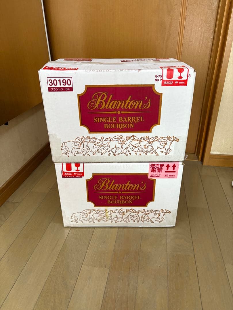 ブラントン　シングルバレルバーボン、2箱セット　12本