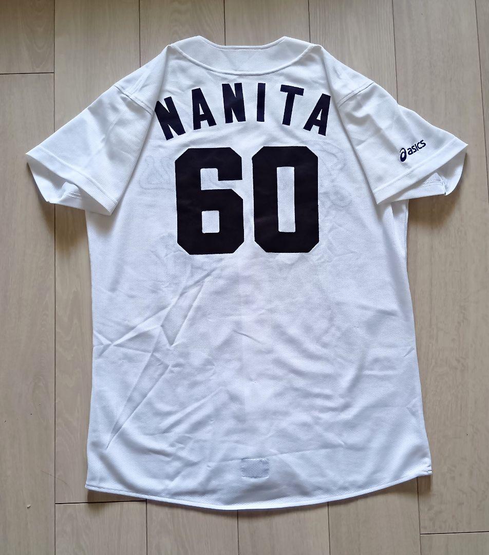 【レア】中日　ドラゴンズ　ナニータ　ホーム　ユニフォーム　アシックス　M