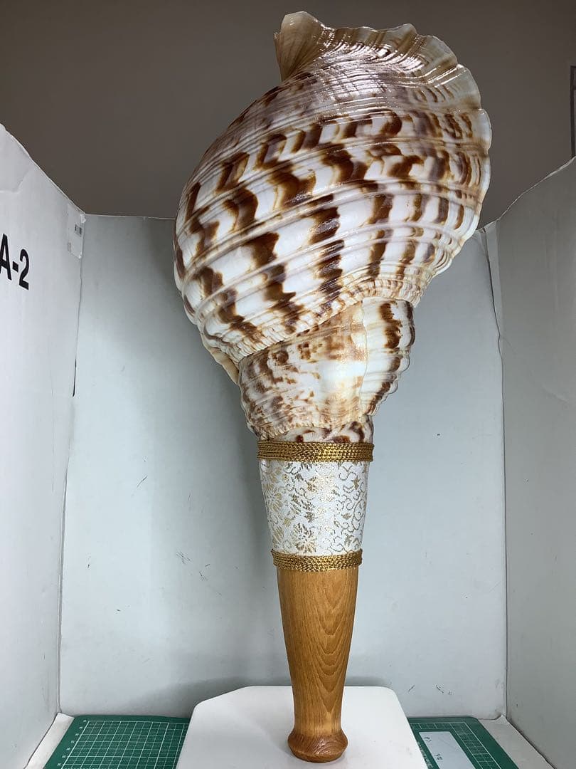 ヤフメリ1・法螺貝・山伏・修験者・金峯山・羽黒山・戦国武将・縁起物・魔除・熊除笛