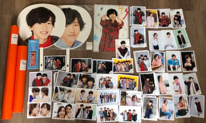 道枝駿佑 なにわ男子 公式写真 キーホルダー うちわ ポスター 少年たち