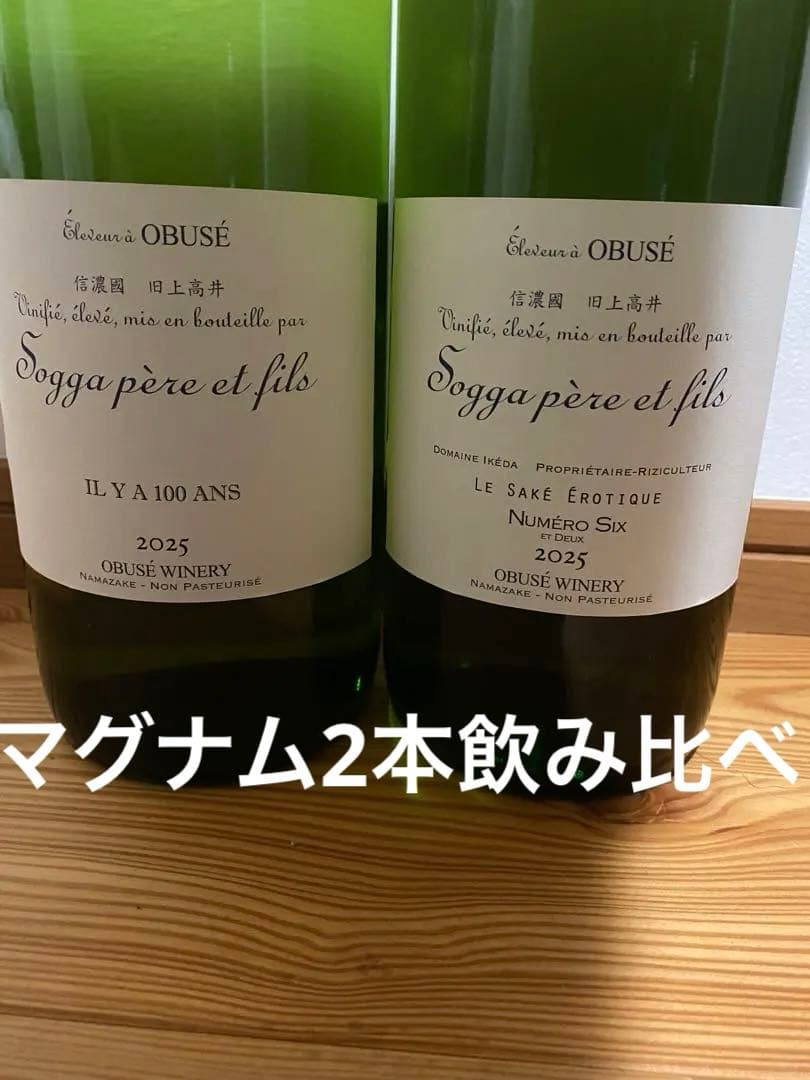 小布施ワイナリー　マグナム2本セット飲み比べ
