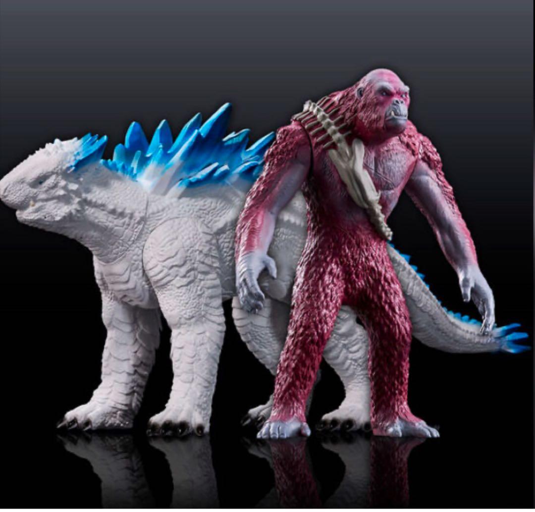 バンダイ　ムービーモンスター　SHIMO&SKAR KING ゴジラ