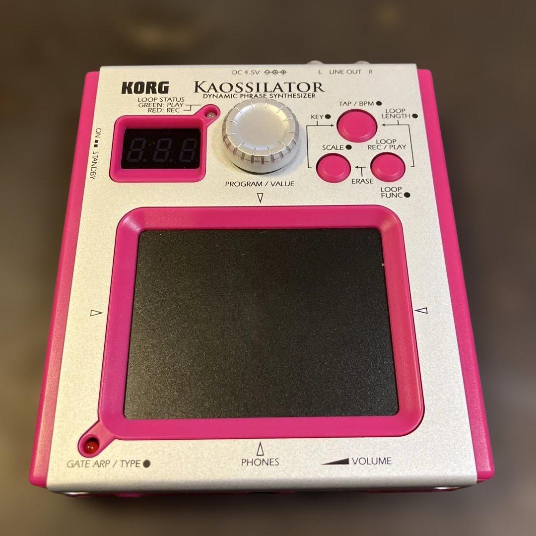【美品/完動品】KORG KAOSSILATOR カオシレーター(ピンク)