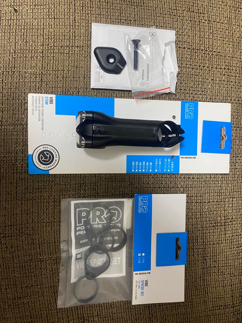 プロVibe Alloy ステム 90mm 31.8mm / -17 angle