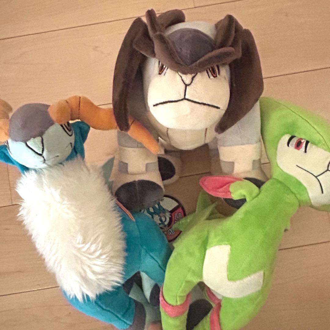 タグ付き ポケモン テラキオン コバルオン ビリジオン 特大 ぬいぐるみ