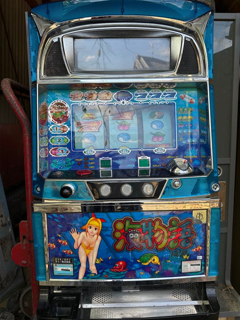 パチスロ実機　海物語　4号機