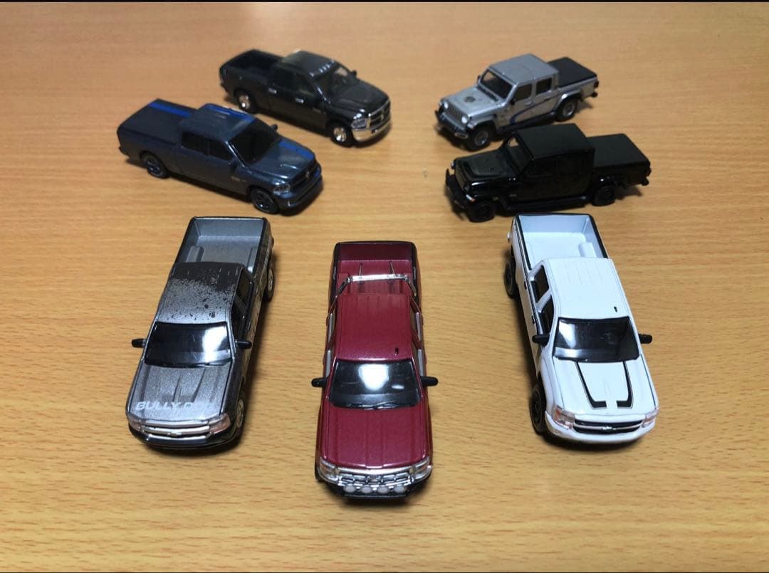 ミニカー Green light Pickup/ Truck Set