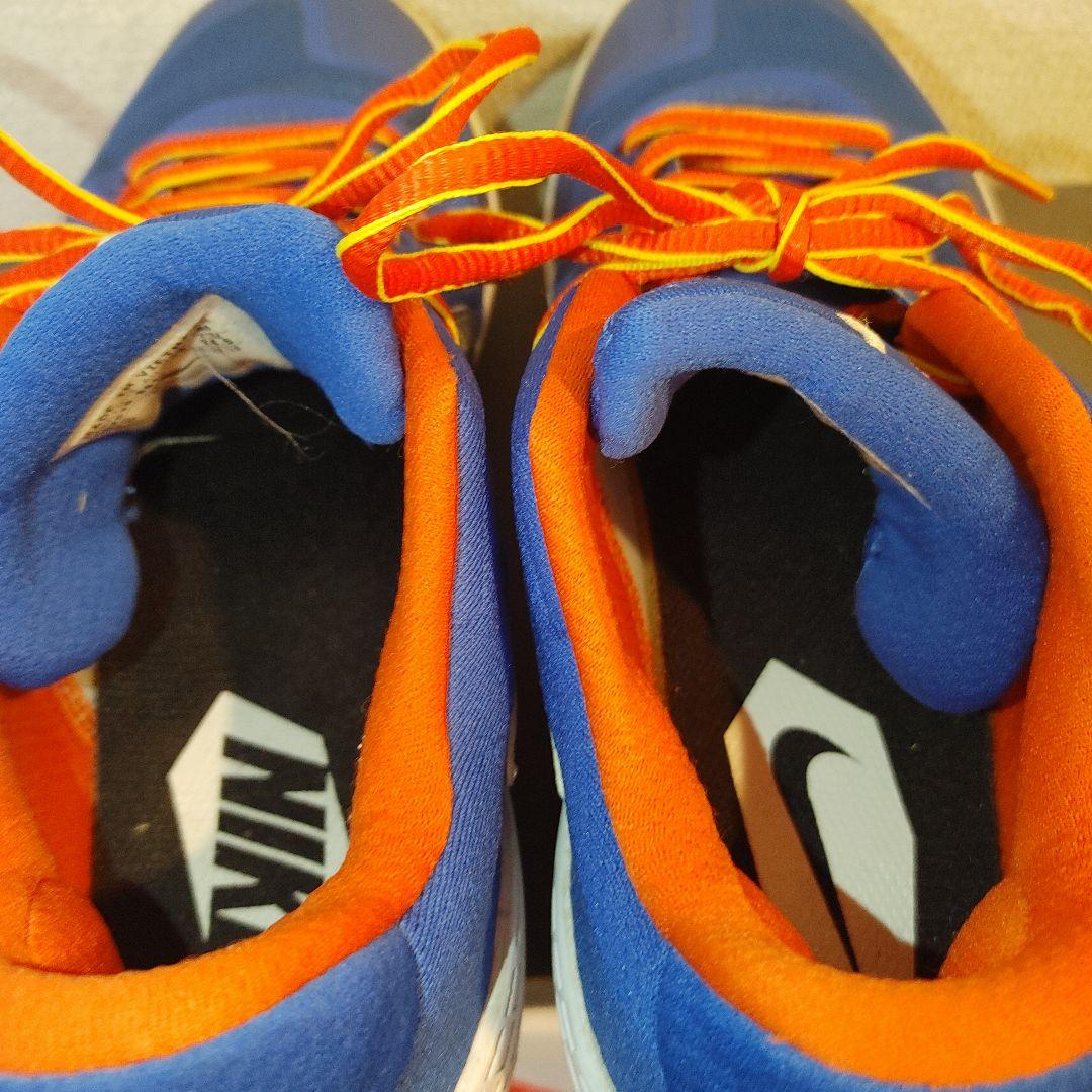 ナイキ　野球　スパイク　メタル 24.5センチ　ブルー×オレンジ