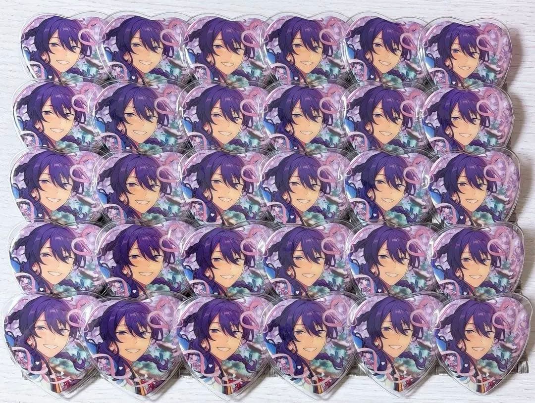 あんスタ 神崎颯馬 ホワイトデーハート缶バッジ 痛バシート