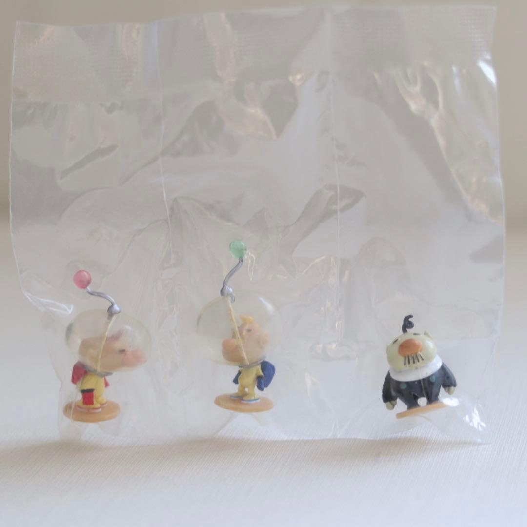 希少 食玩 オリマー＆ルーイ＆社長セット「ピクミン2 コレクションフィギュア3