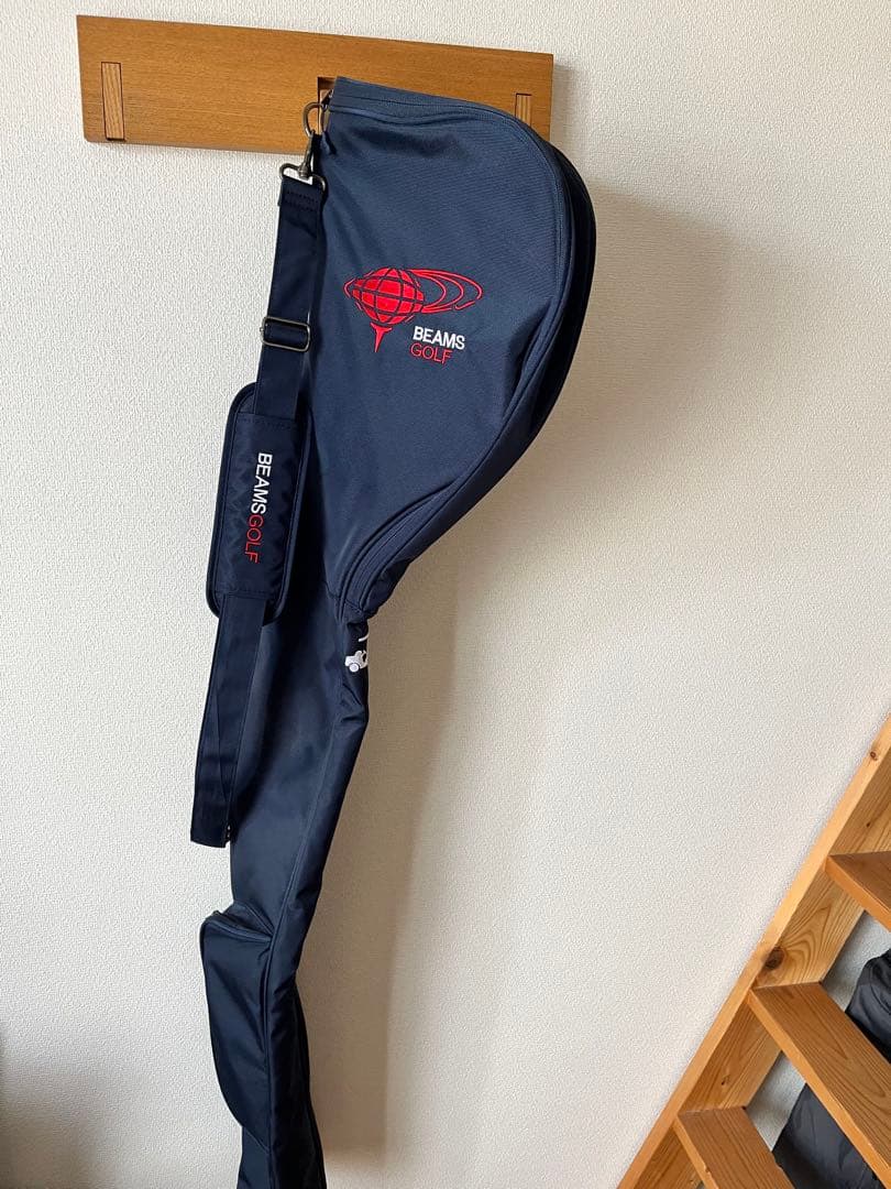 BEAMS GOLF クラブケース　ネイビー