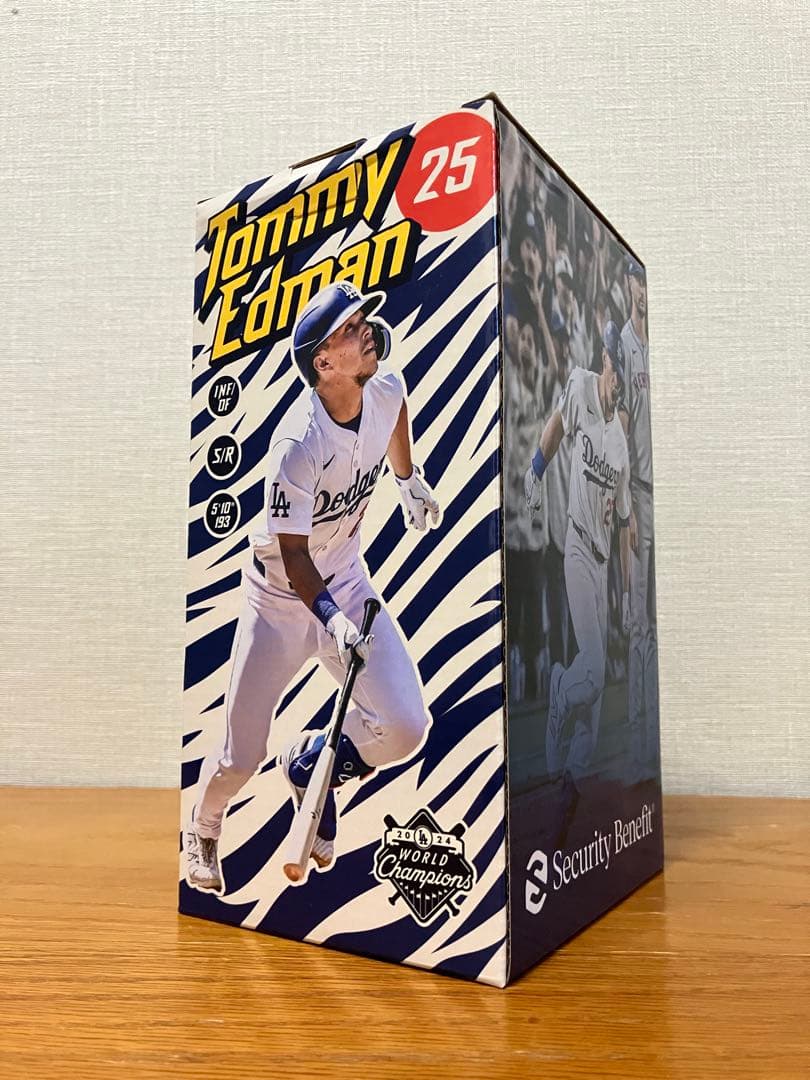Dodgers  Edman ボブルヘッド 2025.6.2記念品