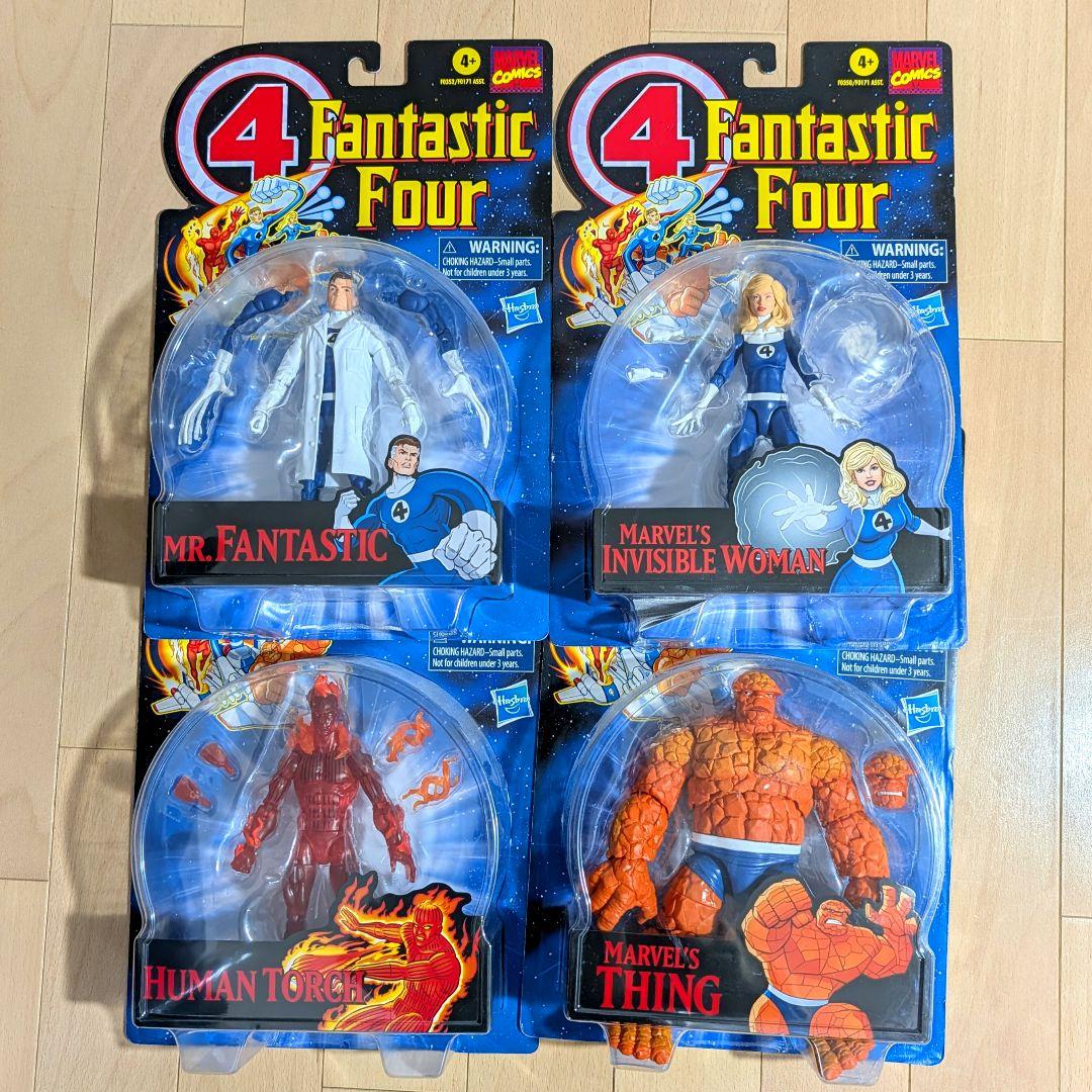 【新品・未開封】マーベルレジェンド　ファンタスティック・フォー 4体セット