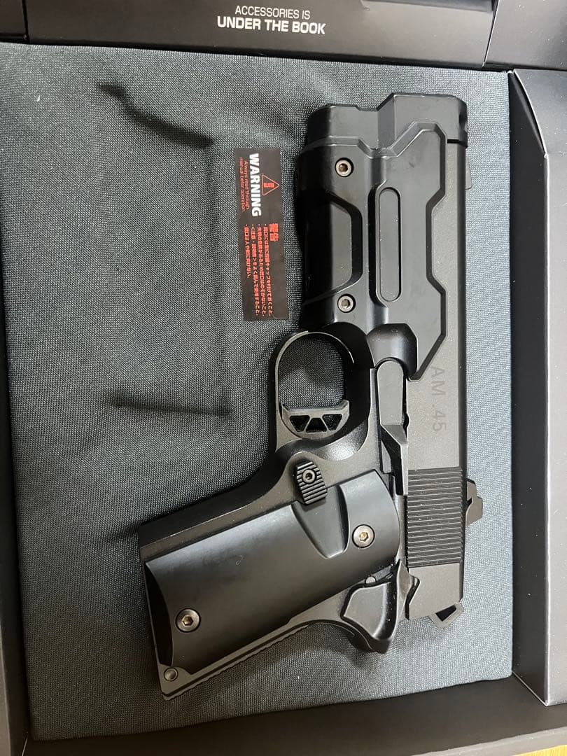 AM.45 ガスガン ブラック ガンゲイルオンライン