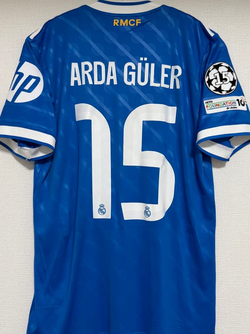 レアル マドリード ギュレル ユニ ユニフォーム レプリカ 新品 未使用 公式