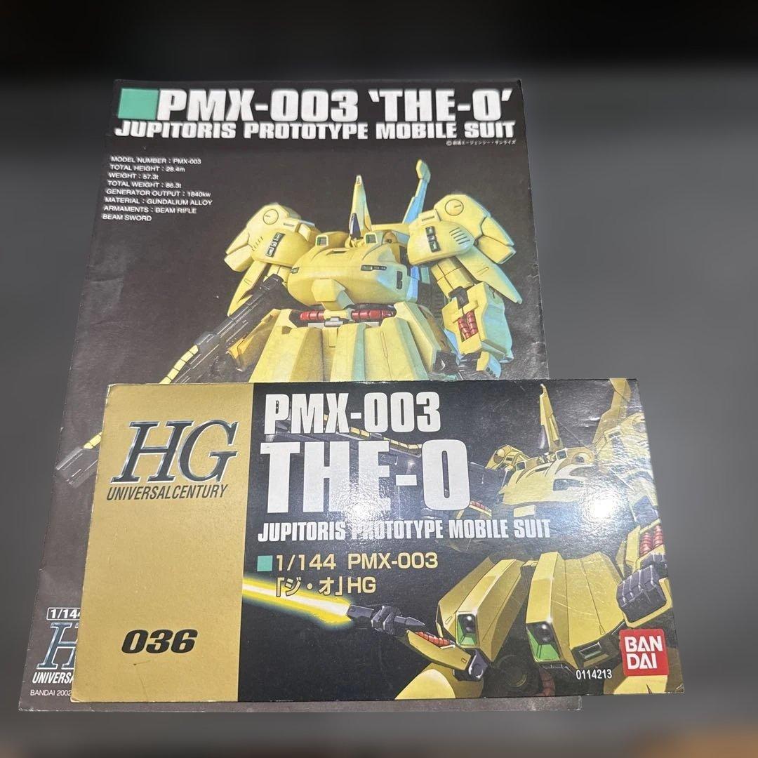 PMX-003 THE-O HG ジ・オ デカール、塗装済