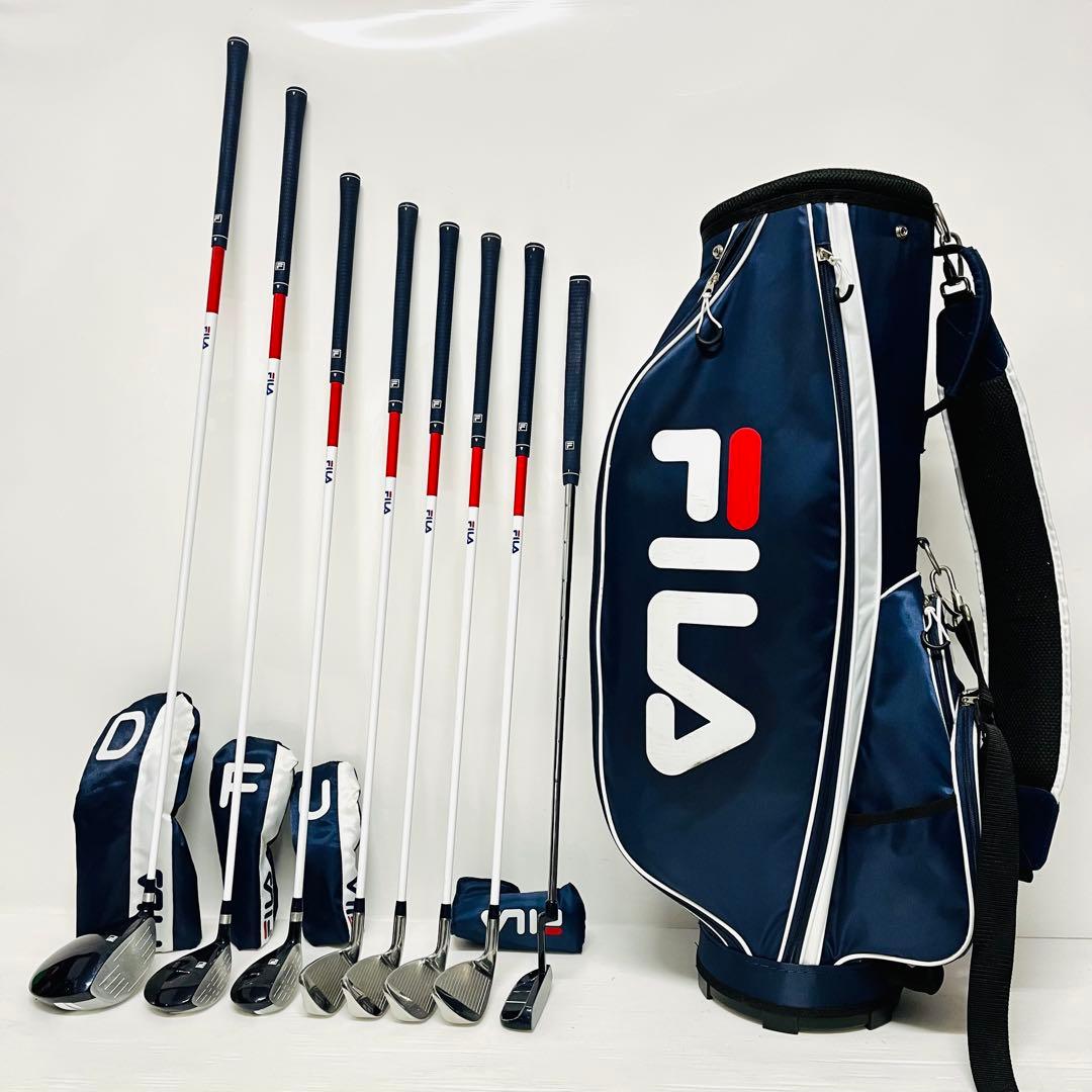 女性　フィラ レディース　ゴルフセット　FILA ゴルフ一式　クラブセット　L