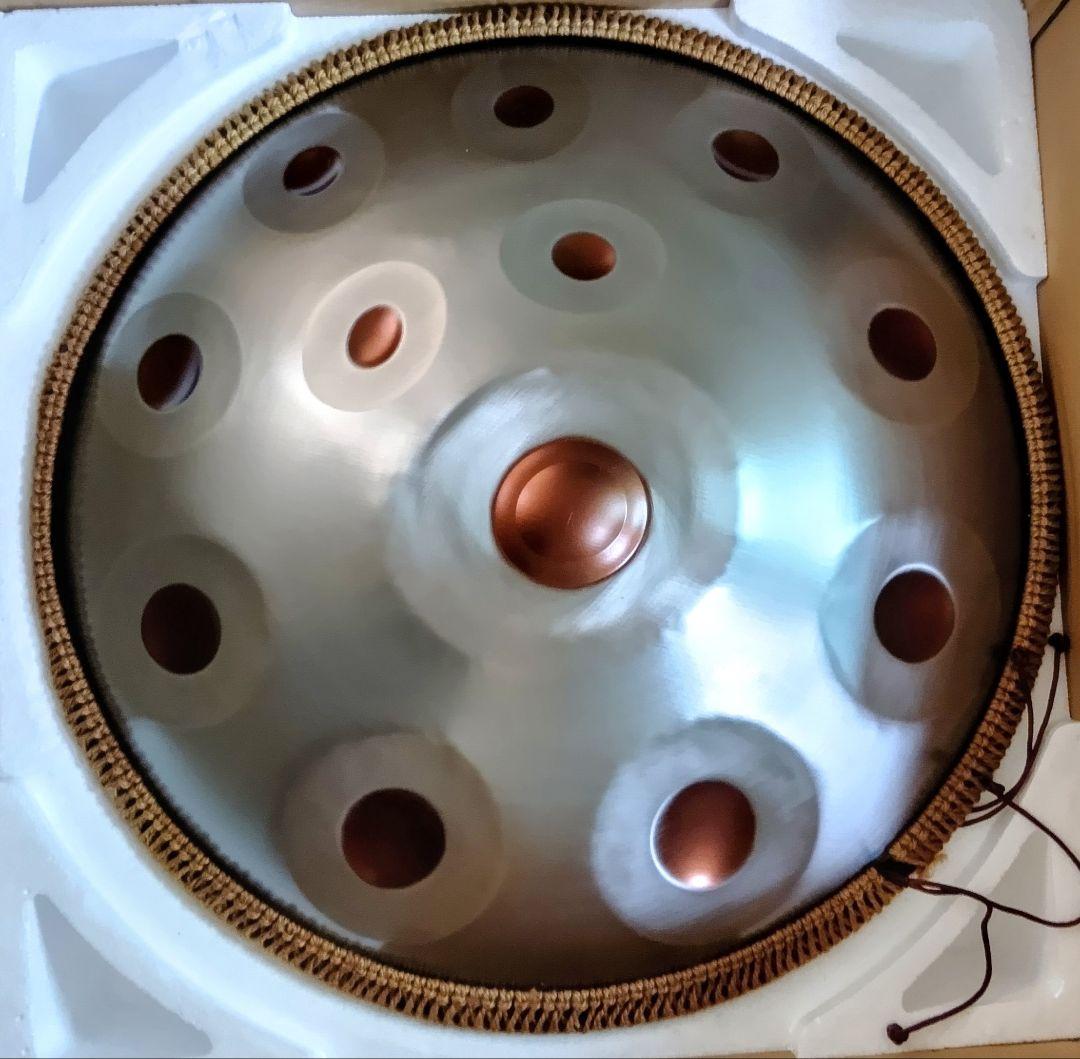 ハンドパン　56センチ　12音　A＝432Hz　Dマイナー　新品