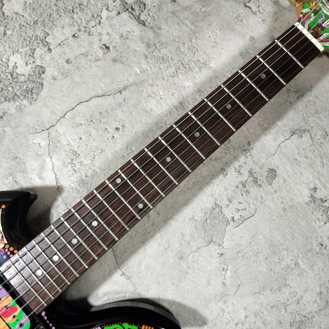 FERNANDES MG-Jr ミニエレキギター HIDEモデル サイケ柄