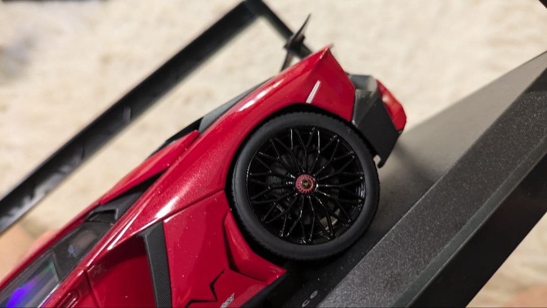 【美品】アヴェンタドールLP750-4スーパーヴェローチェ レッド1/18