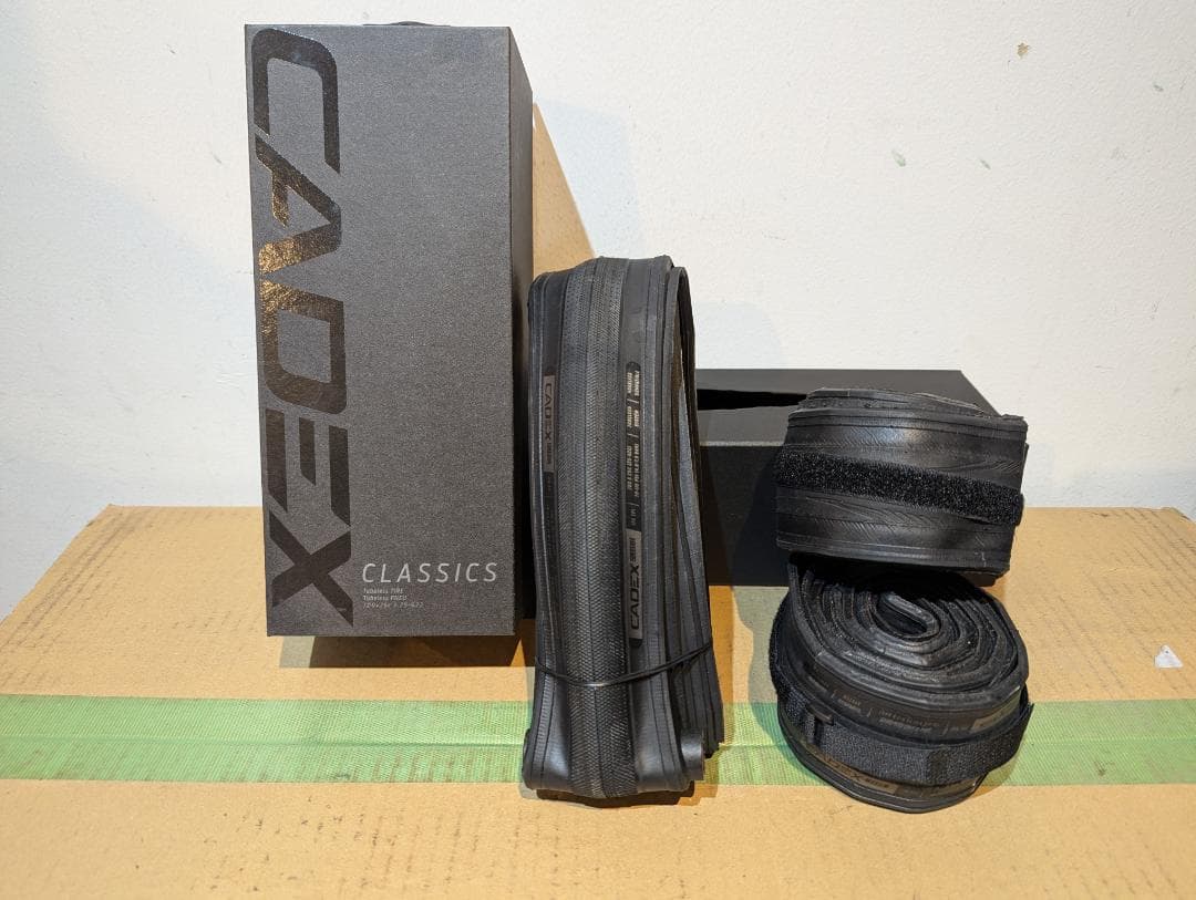 CADEX チューブレスタイヤお試しキット　3点