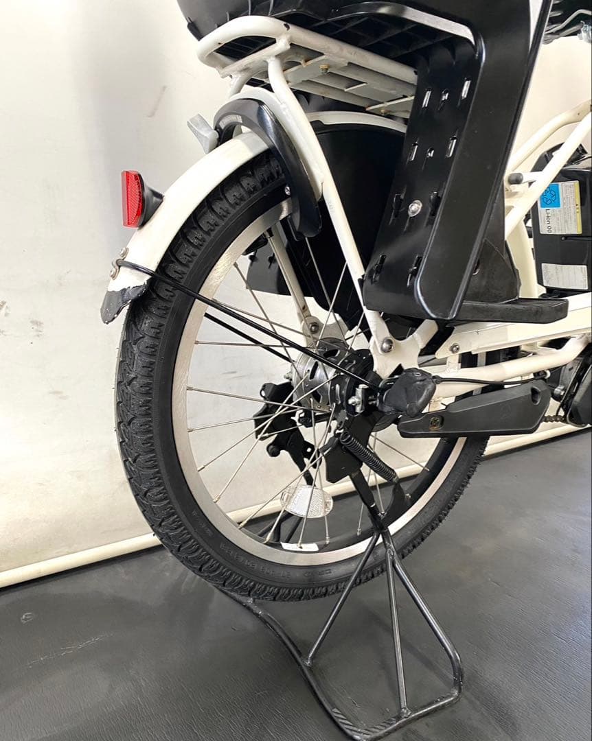 1年保証 送料無料　ブリヂストン　ビッケ　20インチ　白色　電動アシスト自転車
