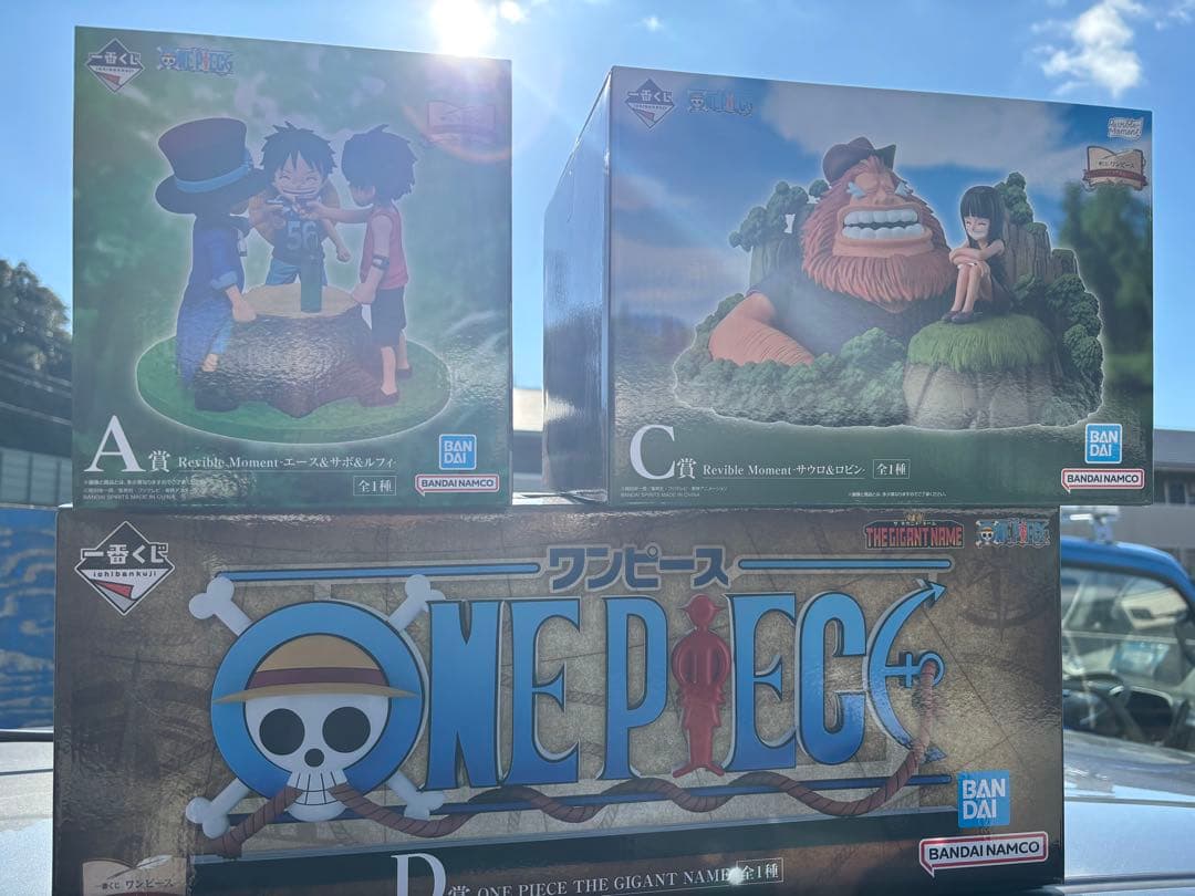 ONE PIECE 一番くじ　ドラマティックメモリーズ　A賞C賞D賞+下位賞