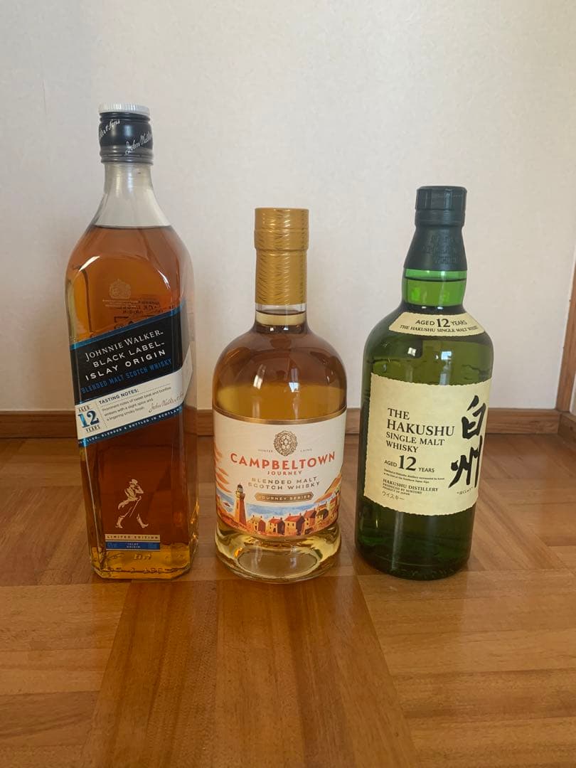 白州12年　キャンベルタウンジャーニー　アイラオリジン