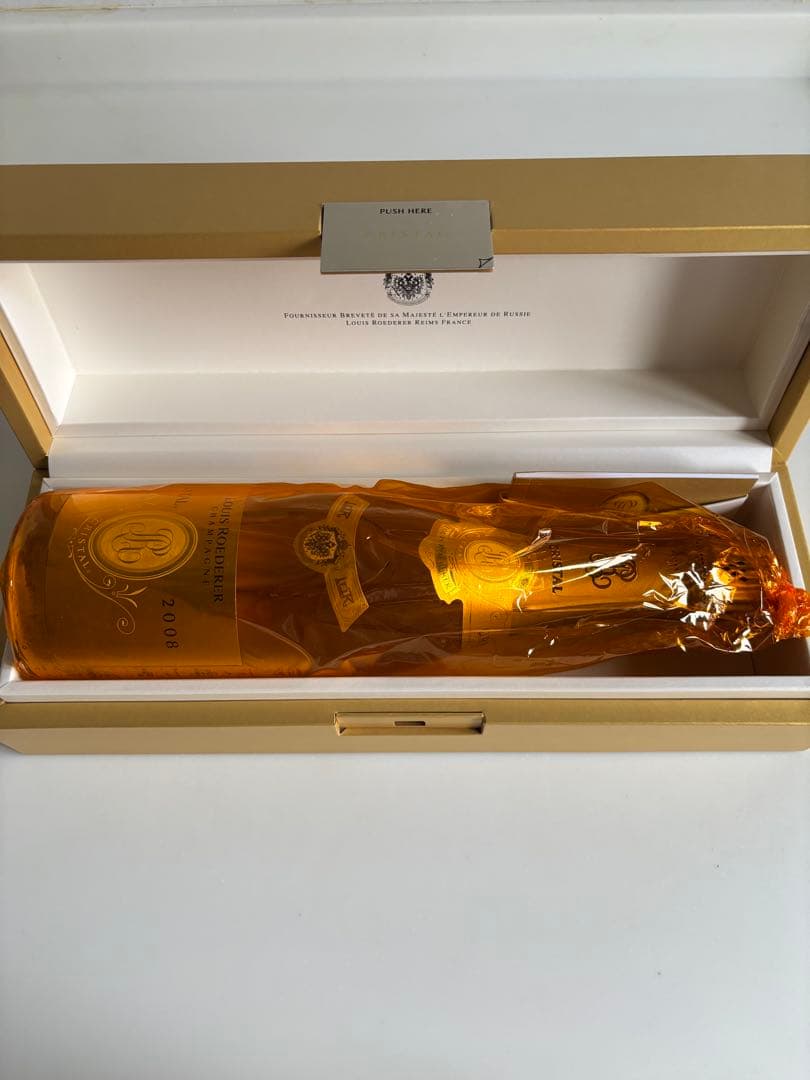 【未開封】パーカー98点！ルイ ロデレール クリスタル 2008 シャンパン