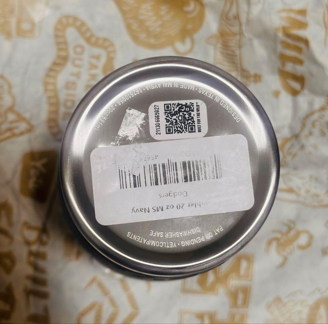 YETI 限定　MLB ロサンゼルス・ドジャース タンブラー