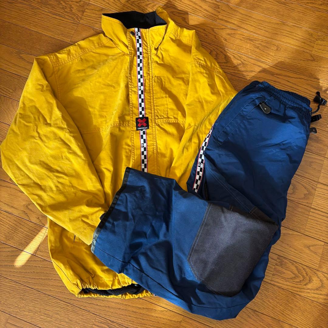 クイックシルバー QUIKSILVER スノーボード スキー ウェア 上下