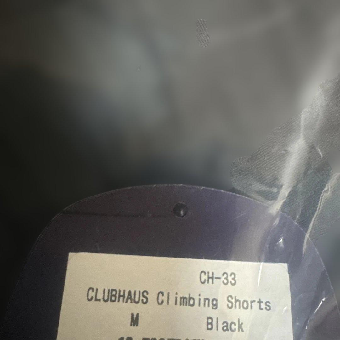 メンズウェア clubhaus climbing shorts black M