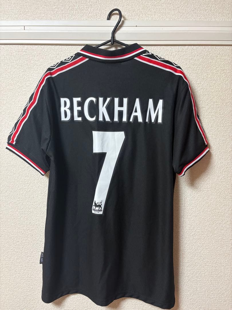 【入手困難】 ベッカム 98/00 マンチェスターユナイテッド アウェイ L