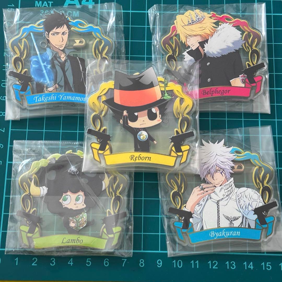 家庭教師ヒットマンREBORN ！　リボーン　アクリルバッジコレクション　セット