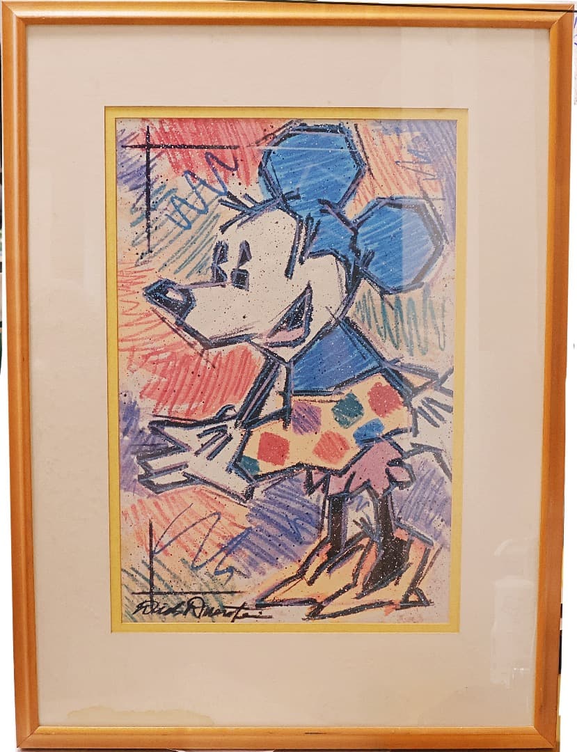 ディズニー｜ミニーマウスアート｜Dick Duerrstein