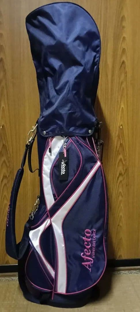 AFECTO ゴルフセット　ゴルフクラブ8本　ゴルフバッグ　レディース 初心者