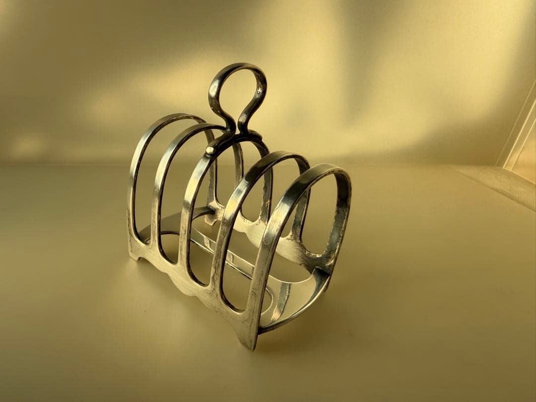 トーストラック　WALKER & HALL. 1954年　シルバープレート