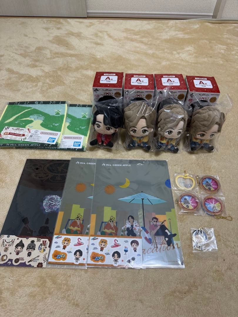 ミセス 一番くじA賞大森ぬいぐるみ＋他おまけ多数（A賞ぬいぐるみ3つ含む）