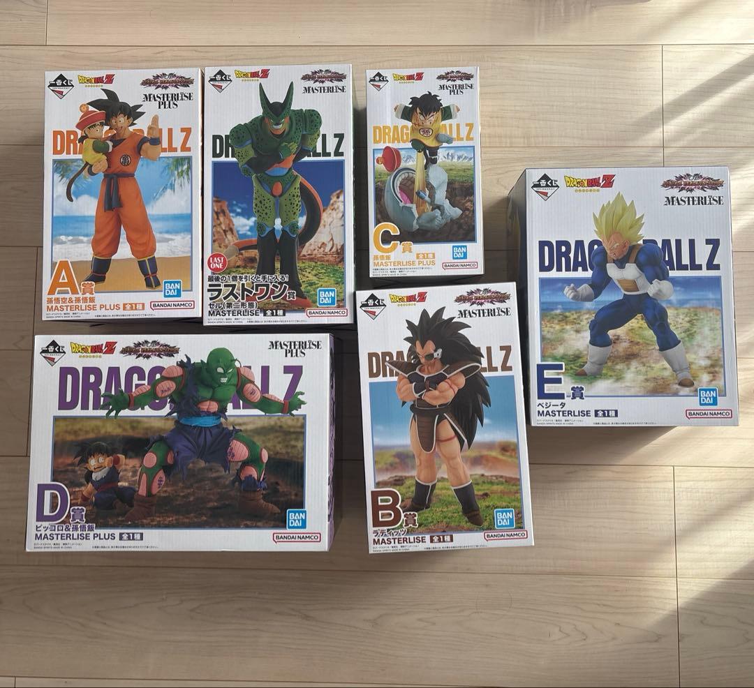 ドラゴンボール オムニバスアメイジング 一番くじ フィギュア 6点セット