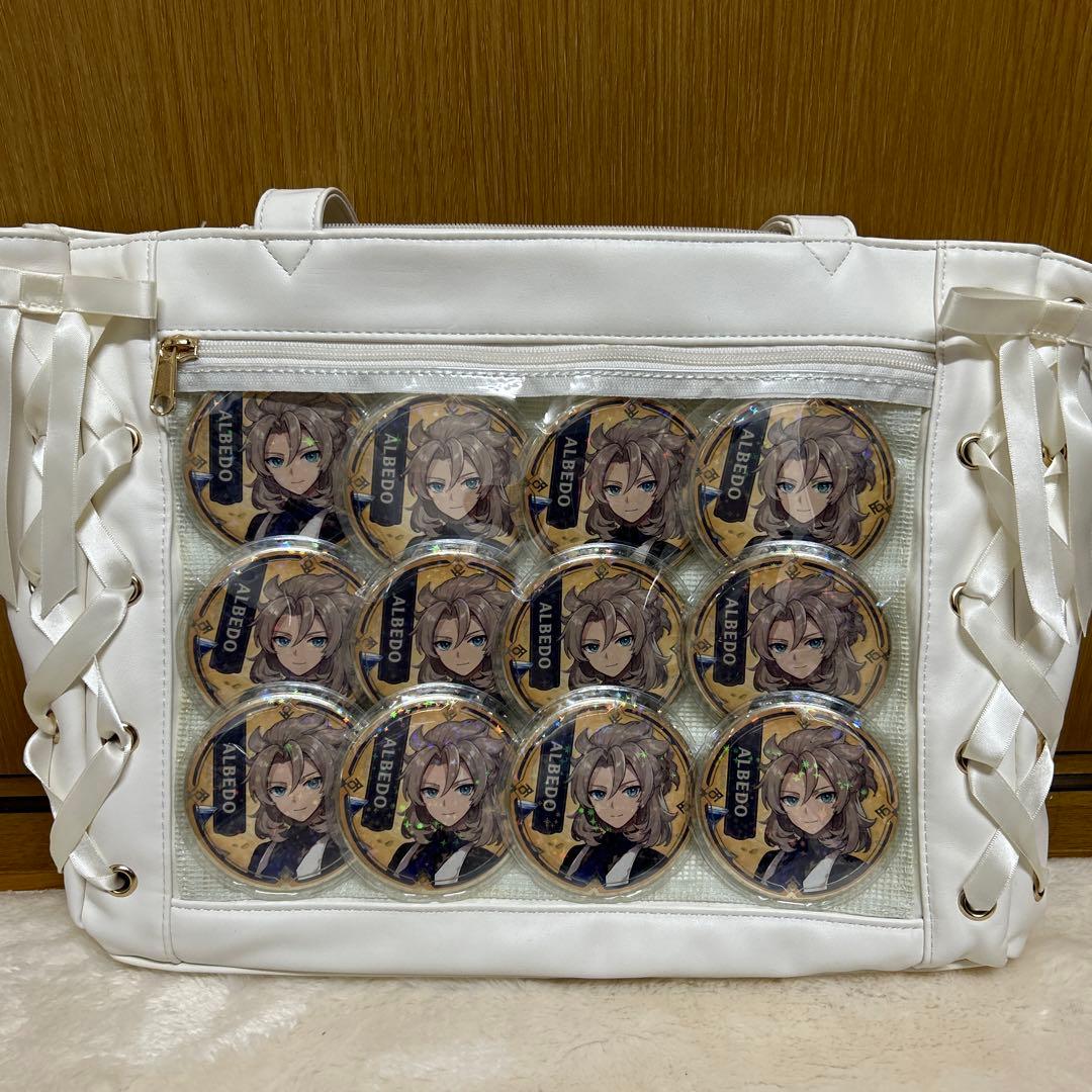 【スイパラ原神コラボ】アルベド痛バッグセット【即日匿名配送】
