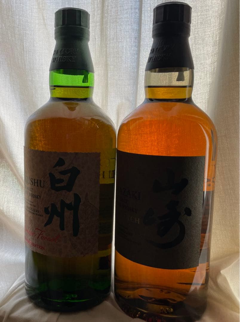 【免税店限定】山崎＆白州ウイスキー