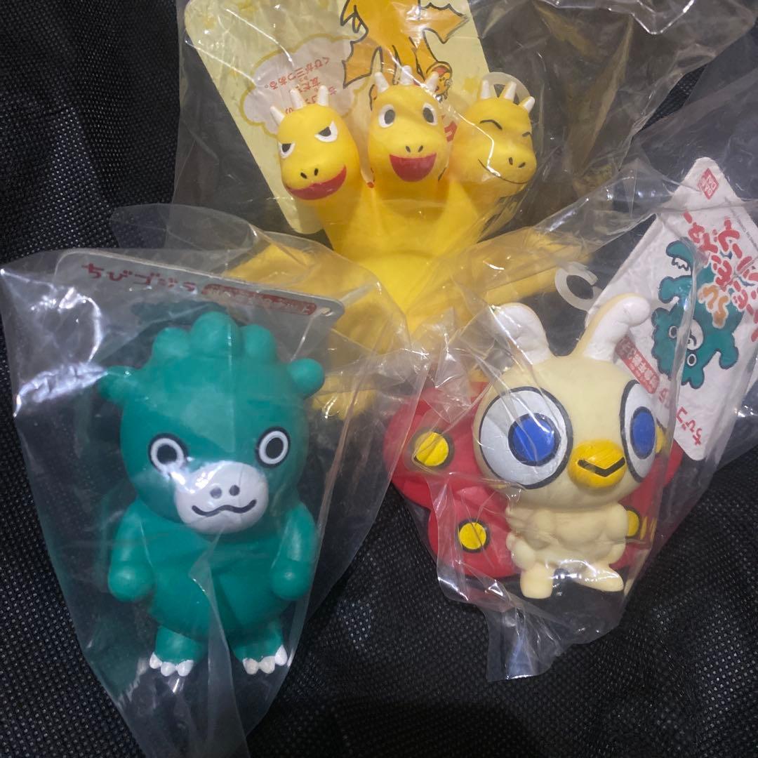 新品　ちびムービーモンスターシリーズ　ちびモスラ　ちびゴジラ　ちびギドラ　ゴジラ