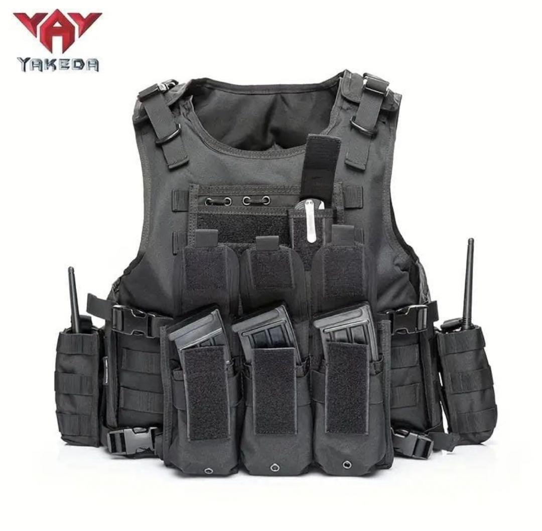 サバゲー タクティカルベストマガジンポーチベストHCLI ヨルムンガンド