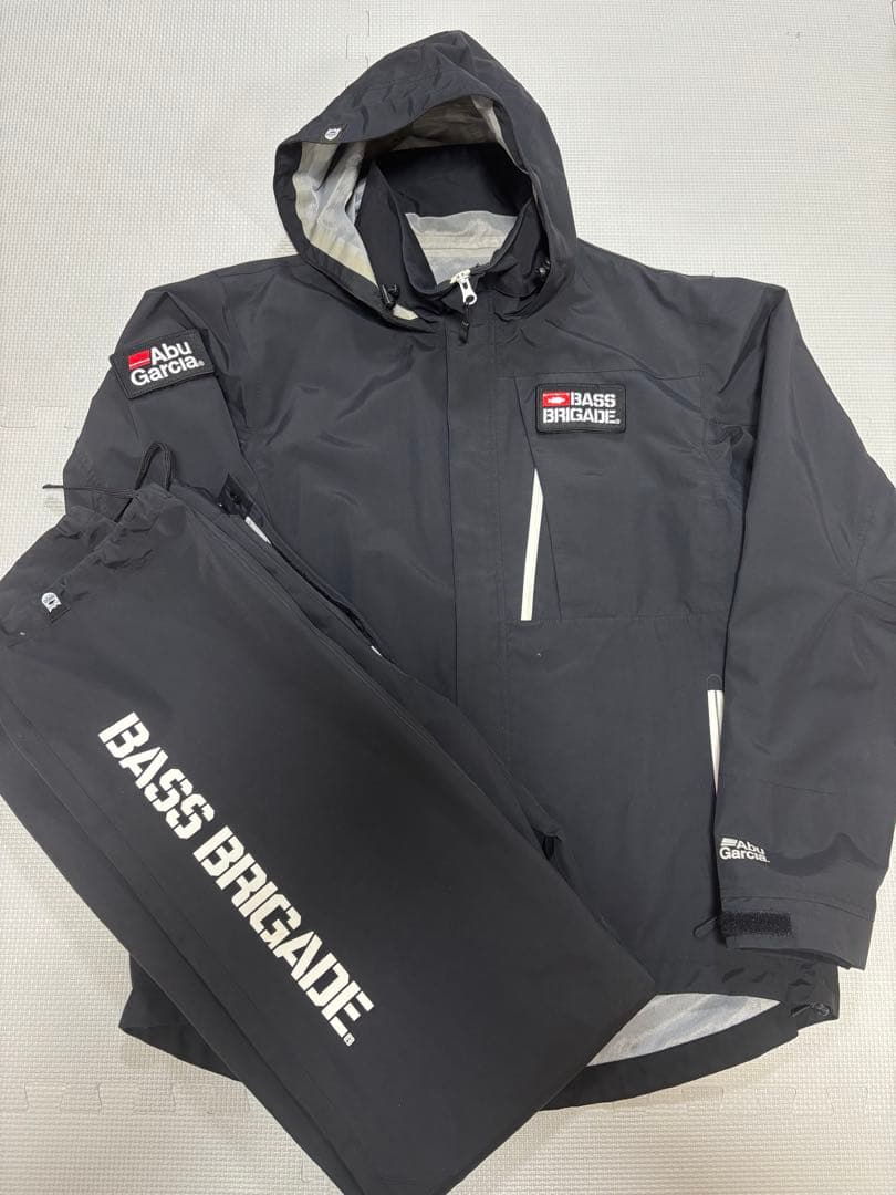 希少！Abu Garcia BASS BRIGADE レインウェアセット　XL