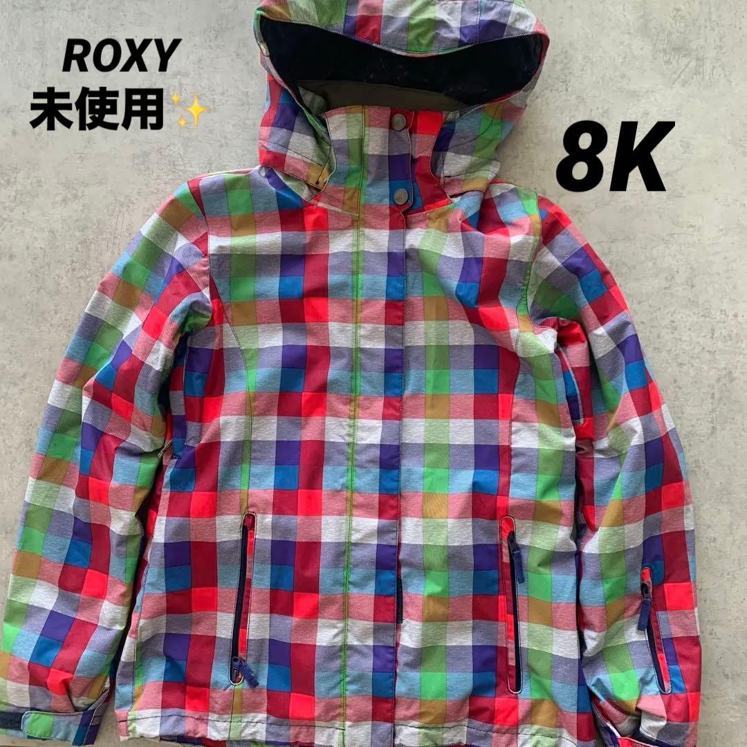 未使用✨ROXY スキー スノーボードウェア 8K マルチカラーロキシー