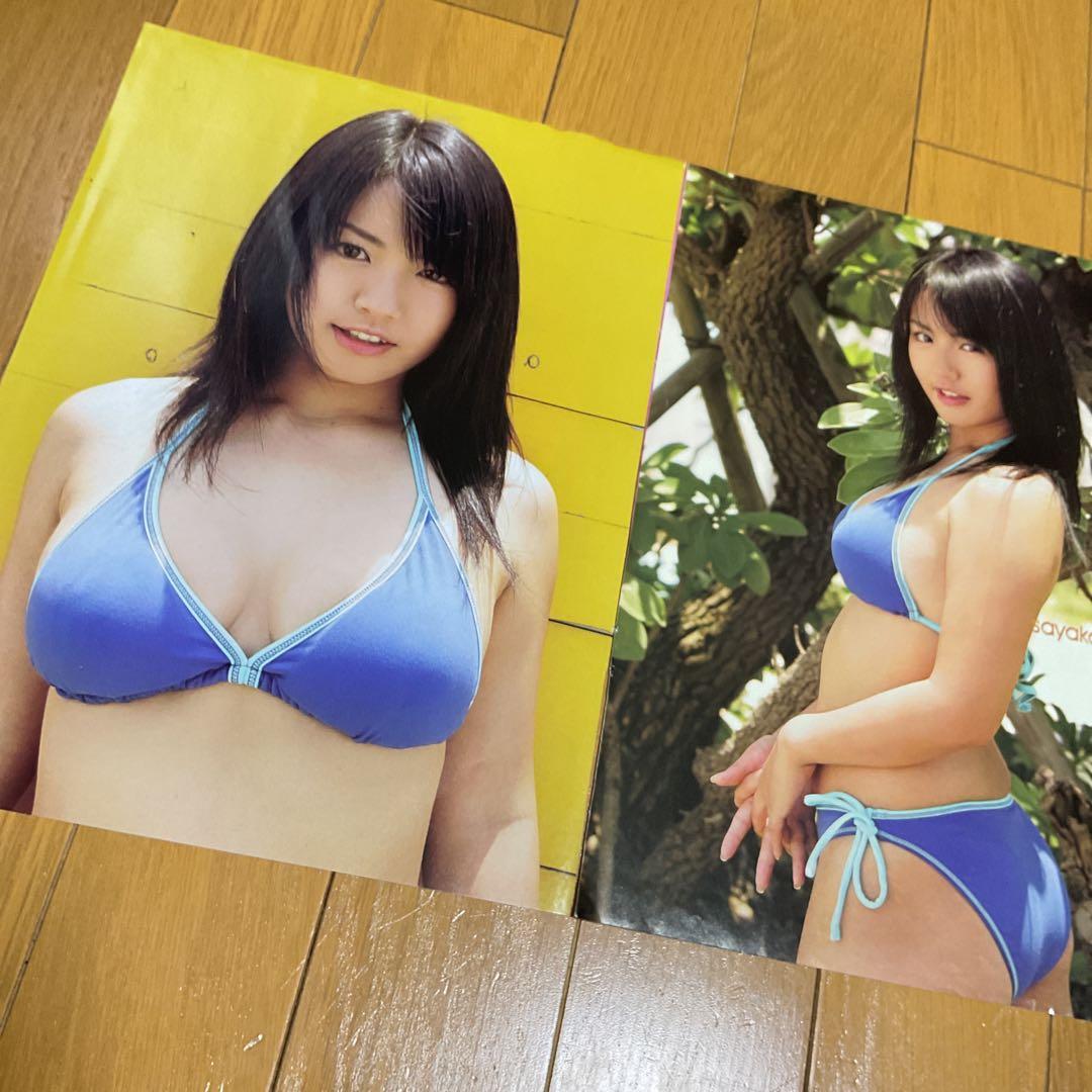 磯山さやか　ポスター6点、切り抜き